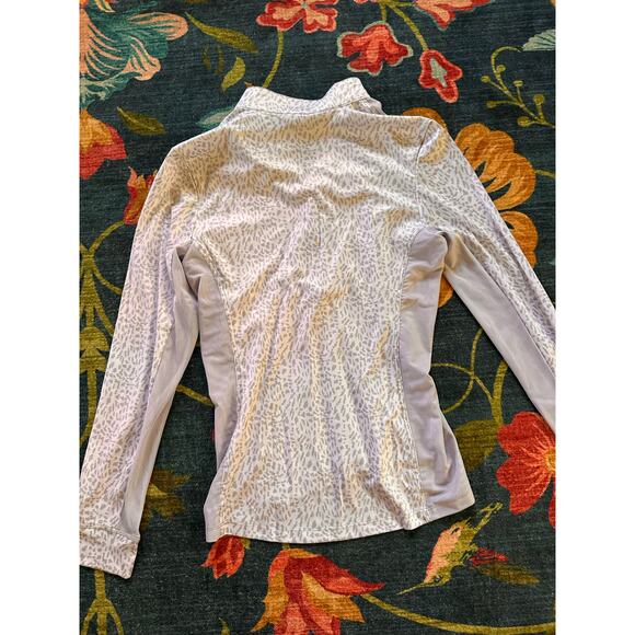 NWT Aritzia TNA Fits Butter Flare Hi Half Zip-Up Shirt Size Small - Picture 2 of 6